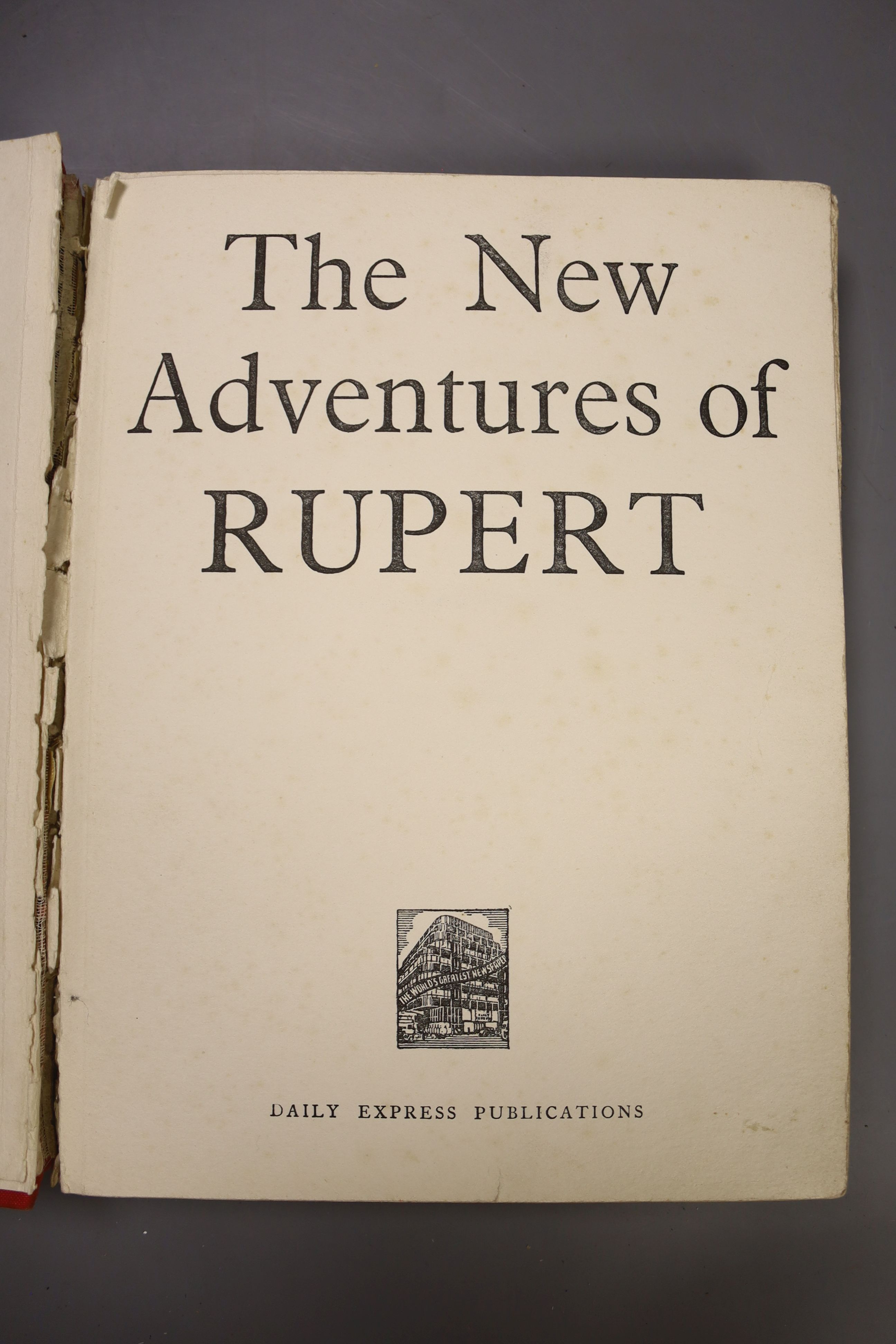 New Adventures of Rupert, First Edition, 1936